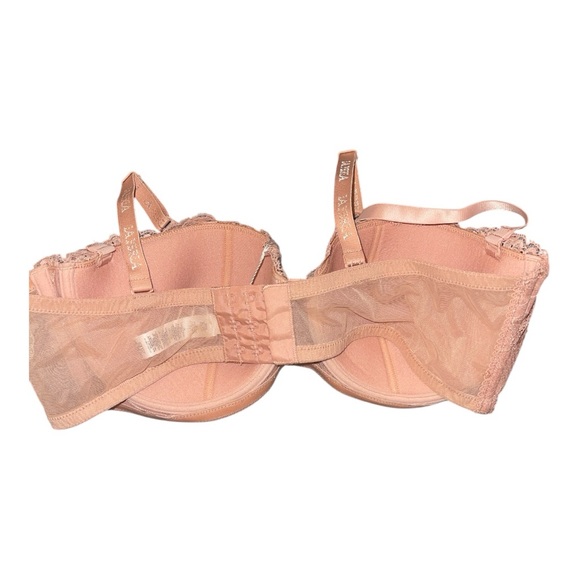 NWT La Perla Brigitta Push Up Balconette Bra Rose Pink Sz 38C - Picture 5 of 7